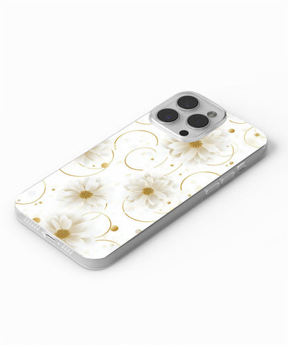 Latest 3rd-Generation Crystal Tough Glossy Flowers iPhone Case (MagSafe-Compatible)