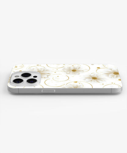 Latest 3rd-Generation Crystal Tough Glossy Flowers iPhone Case (MagSafe-Compatible)