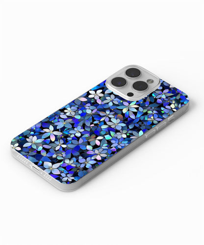 Latest 3rd-Generation Crystal Tough Glossy Flowers iPhone Case (MagSafe-Compatible)