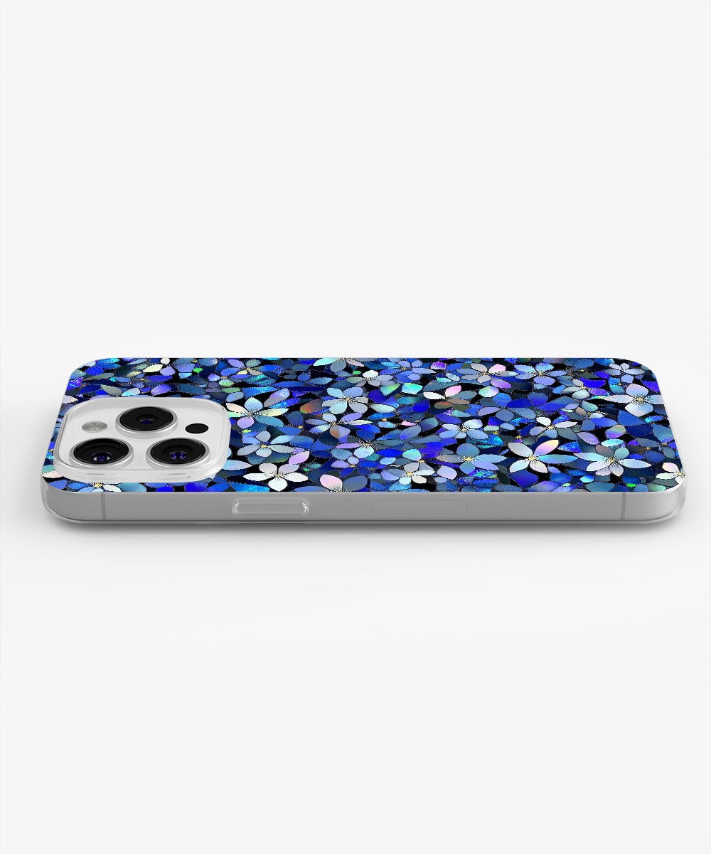 Latest 3rd-Generation Crystal Tough Glossy Flowers iPhone Case (MagSafe-Compatible)