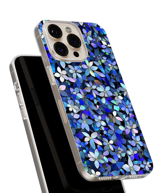 Latest 3rd-Generation Crystal Tough Glossy Flowers iPhone Case (MagSafe-Compatible)