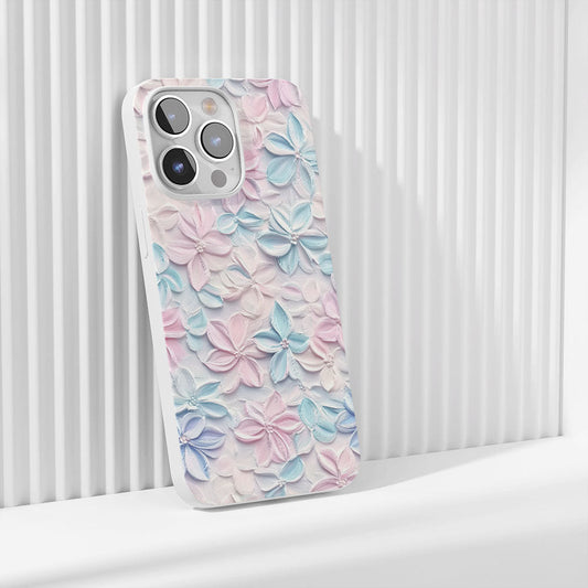 Latest 3rd-Generation Crystal Tough Glossy Flowers iPhone Case