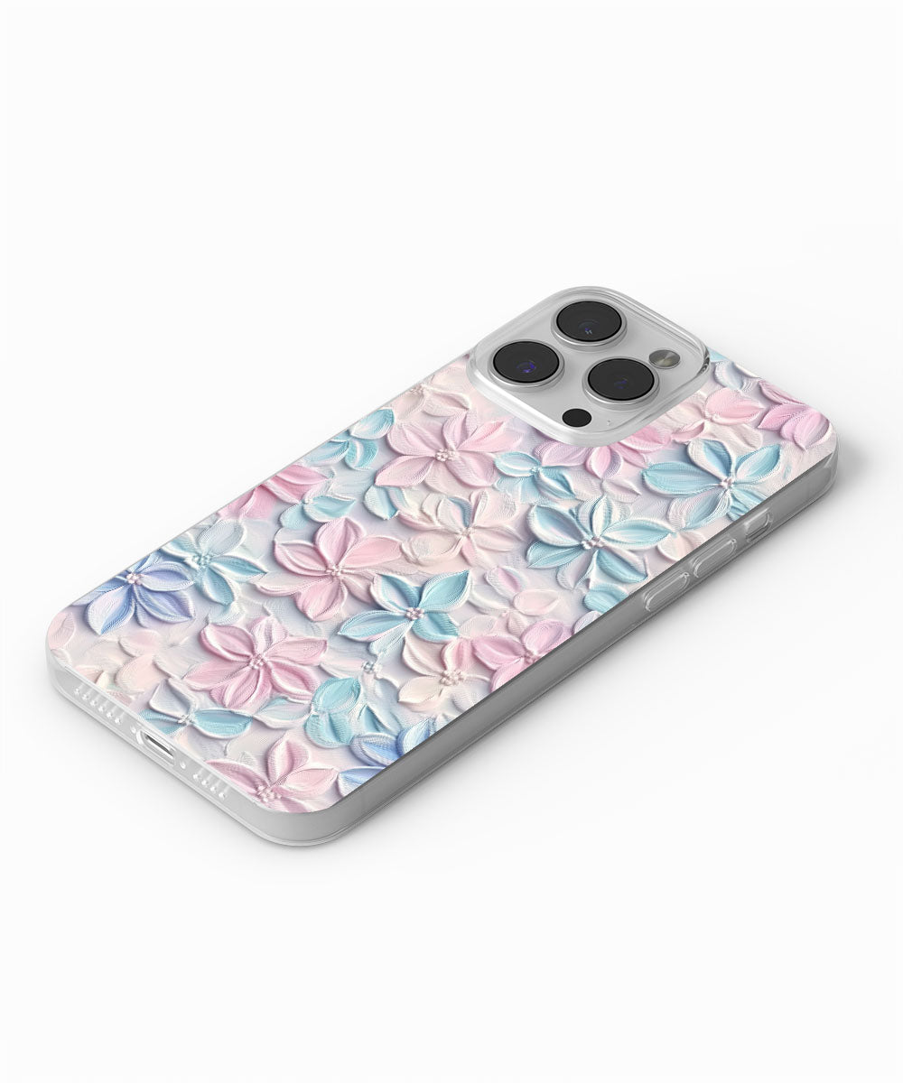 Latest 3rd-Generation Crystal Tough Glossy Flowers iPhone Case (MagSafe-Compatible)