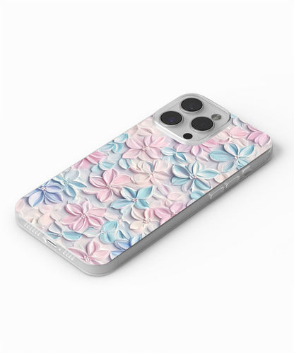 Latest 3rd-Generation Crystal Tough Glossy Flowers iPhone Case (MagSafe-Compatible)