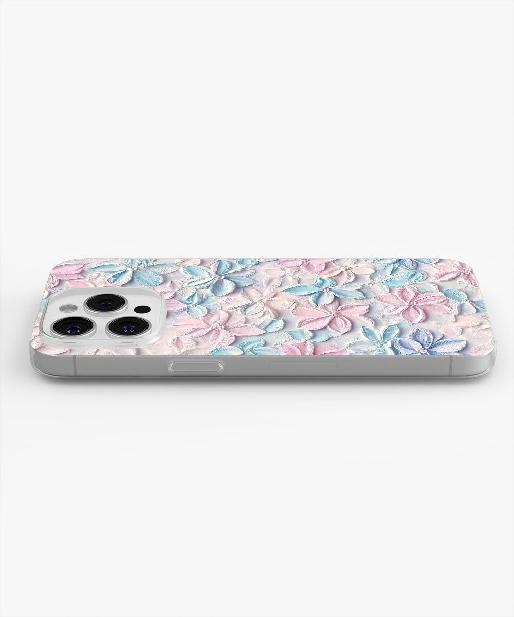 Latest 3rd-Generation Crystal Tough Glossy Flowers iPhone Case (MagSafe-Compatible)