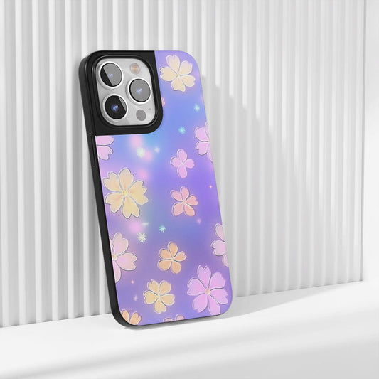 Industry-Level Tough Matte Flowers iPhone Case