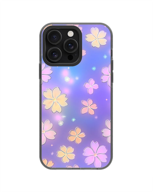 Latest 3rd-Generation Pop Tough Matte Flowers iPhone Case (MagSafe-Compatible) [Back Cover Only]