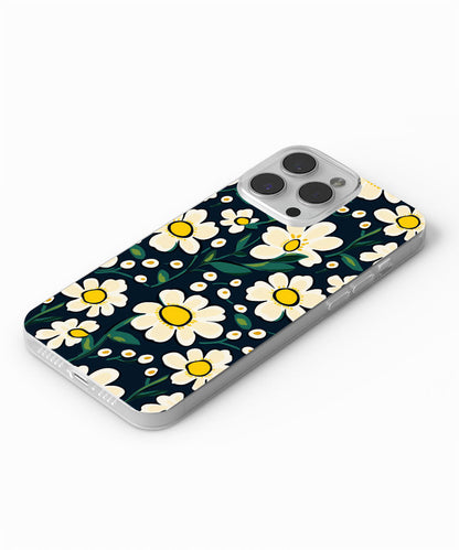 Latest 3rd-Generation Crystal Tough Glossy Flowers iPhone Case (MagSafe-Compatible)