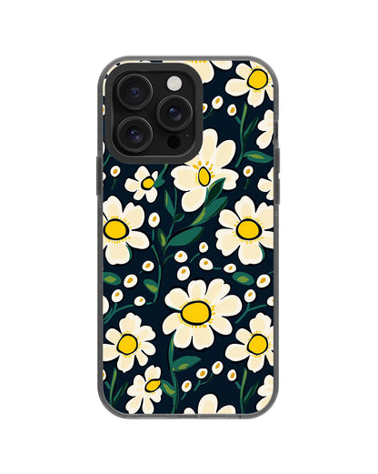 Latest 3rd-Generation Pop Tough Matte Flowers iPhone Case (MagSafe-Compatible)