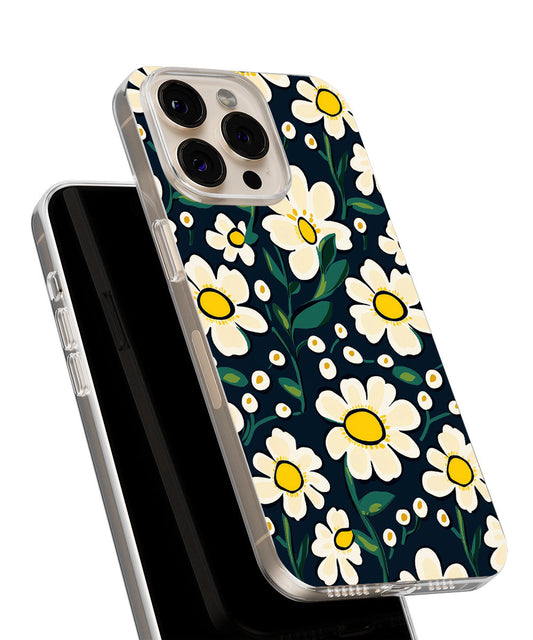 Latest 3rd-Generation Crystal Tough Glossy Flowers iPhone Case (MagSafe-Compatible)