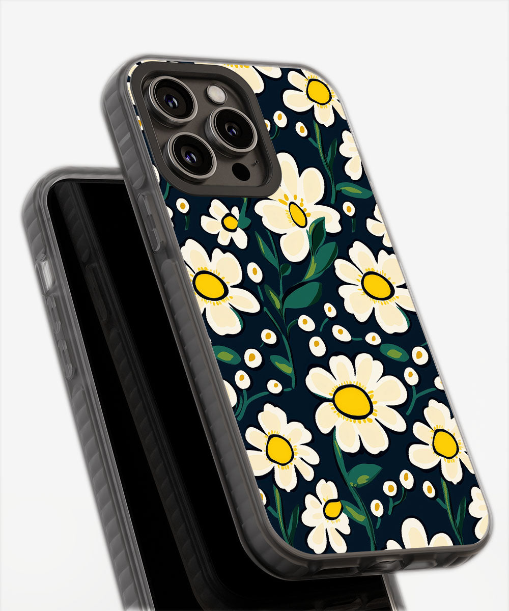 Latest 3rd-Generation Pop Tough Matte Flowers iPhone Case (MagSafe-Compatible)