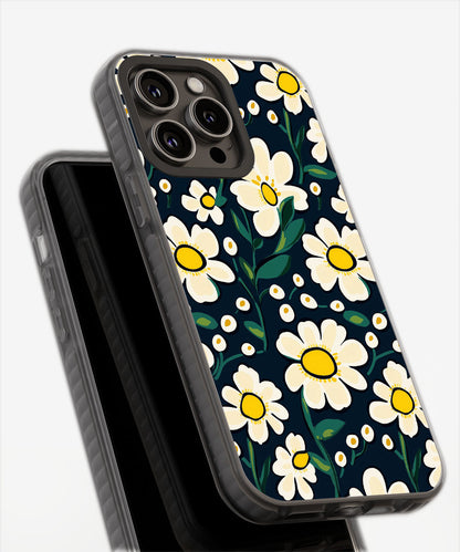 Latest 3rd-Generation Pop Tough Matte Flowers iPhone Case (MagSafe-Compatible)