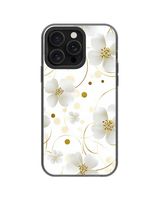 Latest 3rd-Generation Pop Tough Matte Flowers iPhone Case (MagSafe-Compatible) [Back Cover Only]
