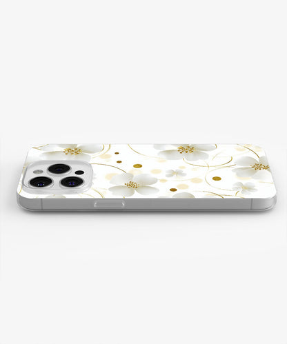 Latest 3rd-Generation Crystal Tough Glossy Flowers iPhone Case (MagSafe-Compatible)