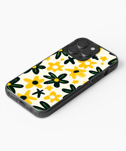 Latest 3rd-Generation Pop Tough Matte Flowers iPhone Case (MagSafe-Compatible)