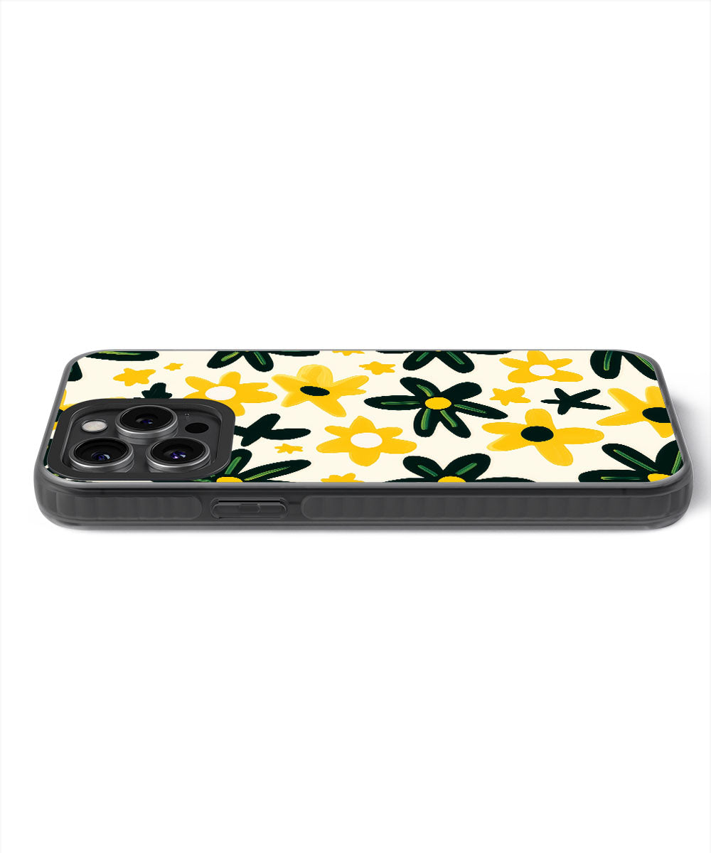 Latest 3rd-Generation Pop Tough Matte Flowers iPhone Case (MagSafe-Compatible)
