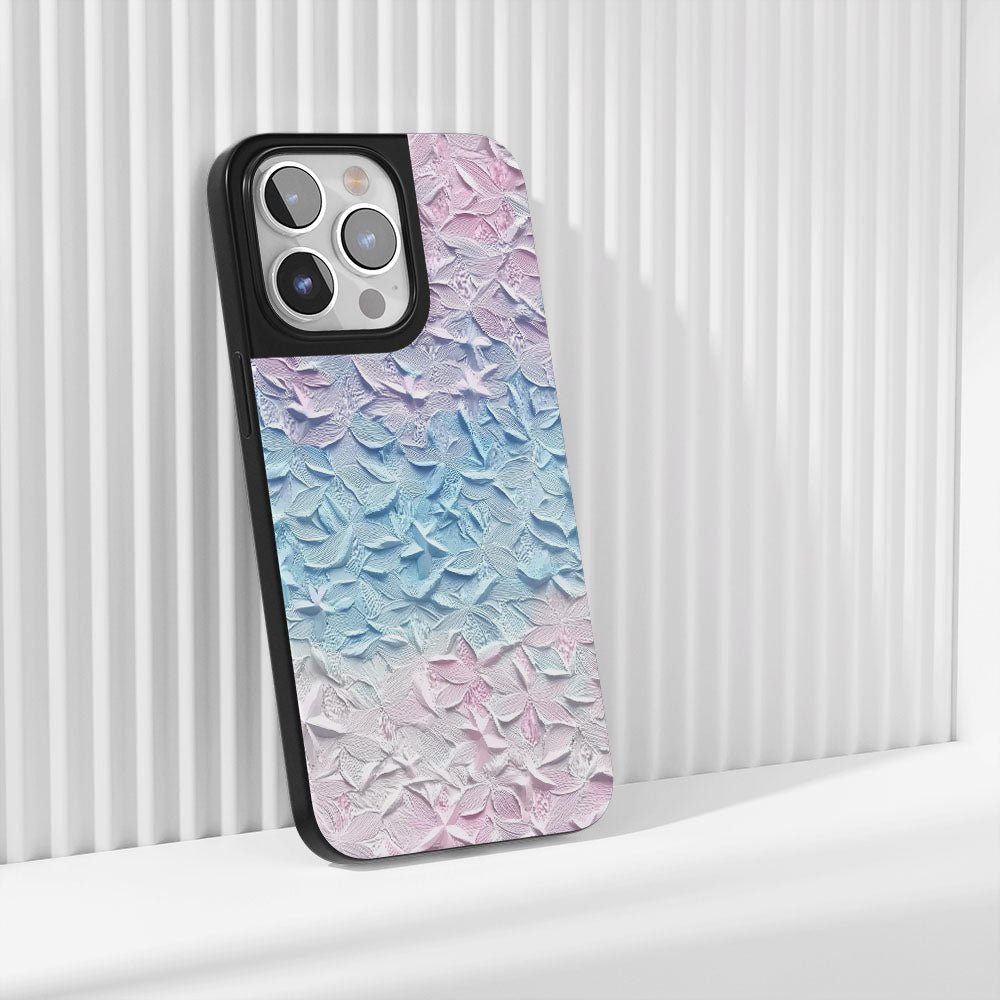 Industry-Level Tough Matte Flowers iPhone Case