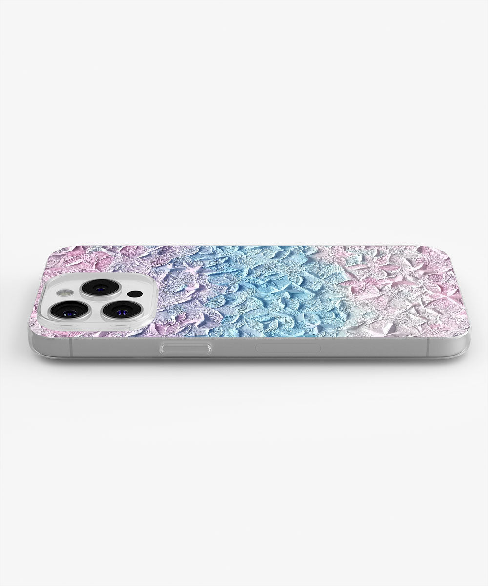 Latest 3rd-Generation Crystal Tough Glossy Flowers iPhone Case (MagSafe-Compatible)