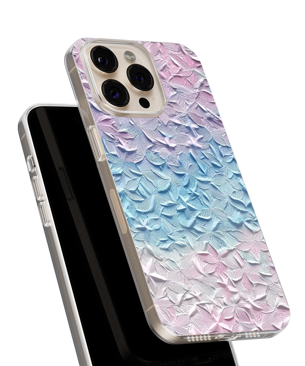 Latest 3rd-Generation Crystal Tough Glossy Flowers iPhone Case (MagSafe-Compatible)
