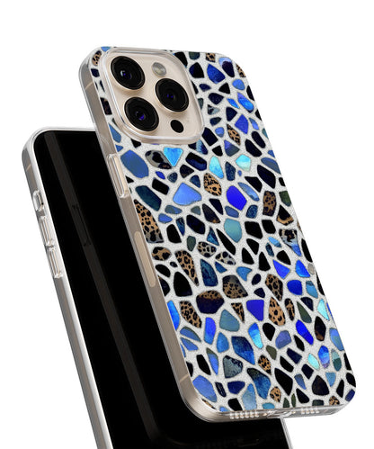 Latest 3rd-Generation Crystal Tough Glossy Leopard Print iPhone Case (MagSafe-Compatible)