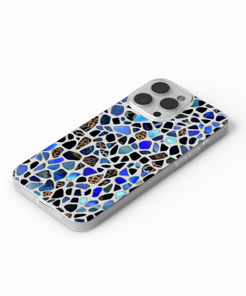 Latest 3rd-Generation Crystal Tough Glossy Leopard Print iPhone Case (MagSafe-Compatible)
