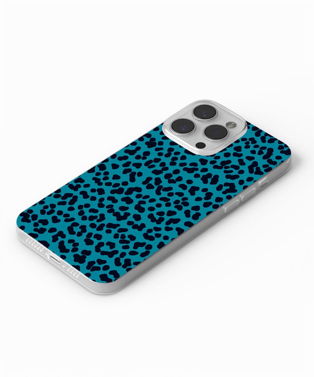 Latest 3rd-Generation Crystal Tough Glossy Leopard Print iPhone Case (MagSafe-Compatible)