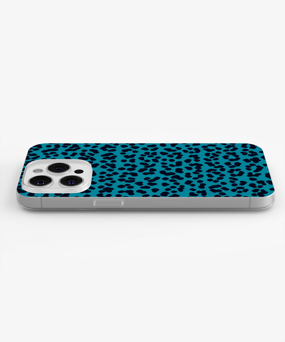 Latest 3rd-Generation Crystal Tough Glossy Leopard Print iPhone Case (MagSafe-Compatible)