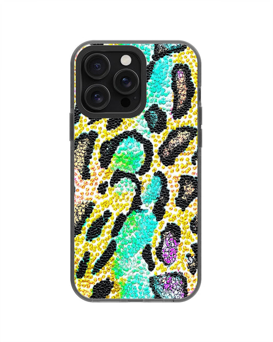 Latest 3rd-Generation Pop Tough Matte Leopard Print iPhone Case (MagSafe-Compatible) [Back Cover Only]