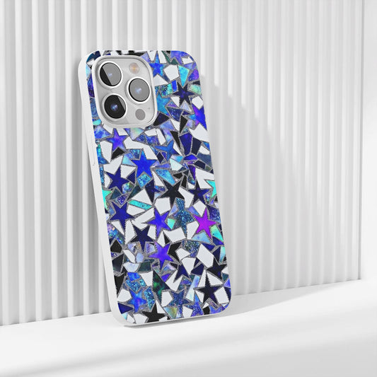 Latest 3rd-Generation Crystal Tough Glossy Stars iPhone Case