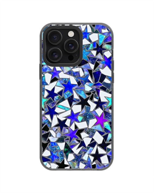 Latest 3rd-Generation Pop Tough Matte Stars iPhone Case (MagSafe-Compatible) [Back Cover Only]