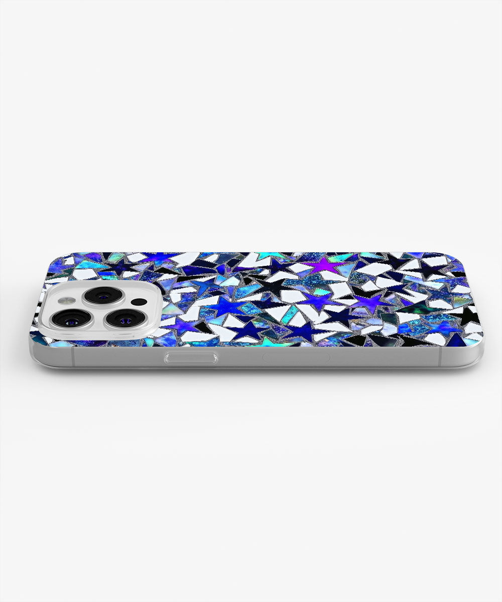 Latest 3rd-Generation Crystal Tough Glossy Stars iPhone Case (MagSafe-Compatible)