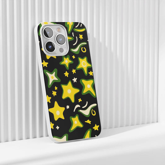 Latest 3rd-Generation Crystal Tough Glossy Stars iPhone Case
