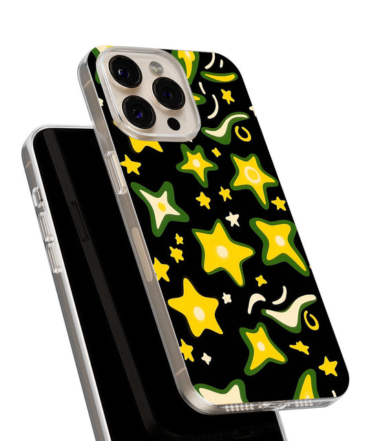 Latest 3rd-Generation Crystal Tough Glossy Stars iPhone Case (MagSafe-Compatible)