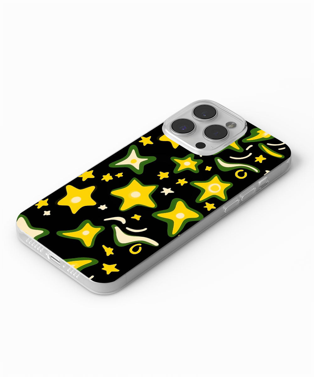 Latest 3rd-Generation Crystal Tough Glossy Stars iPhone Case (MagSafe-Compatible)