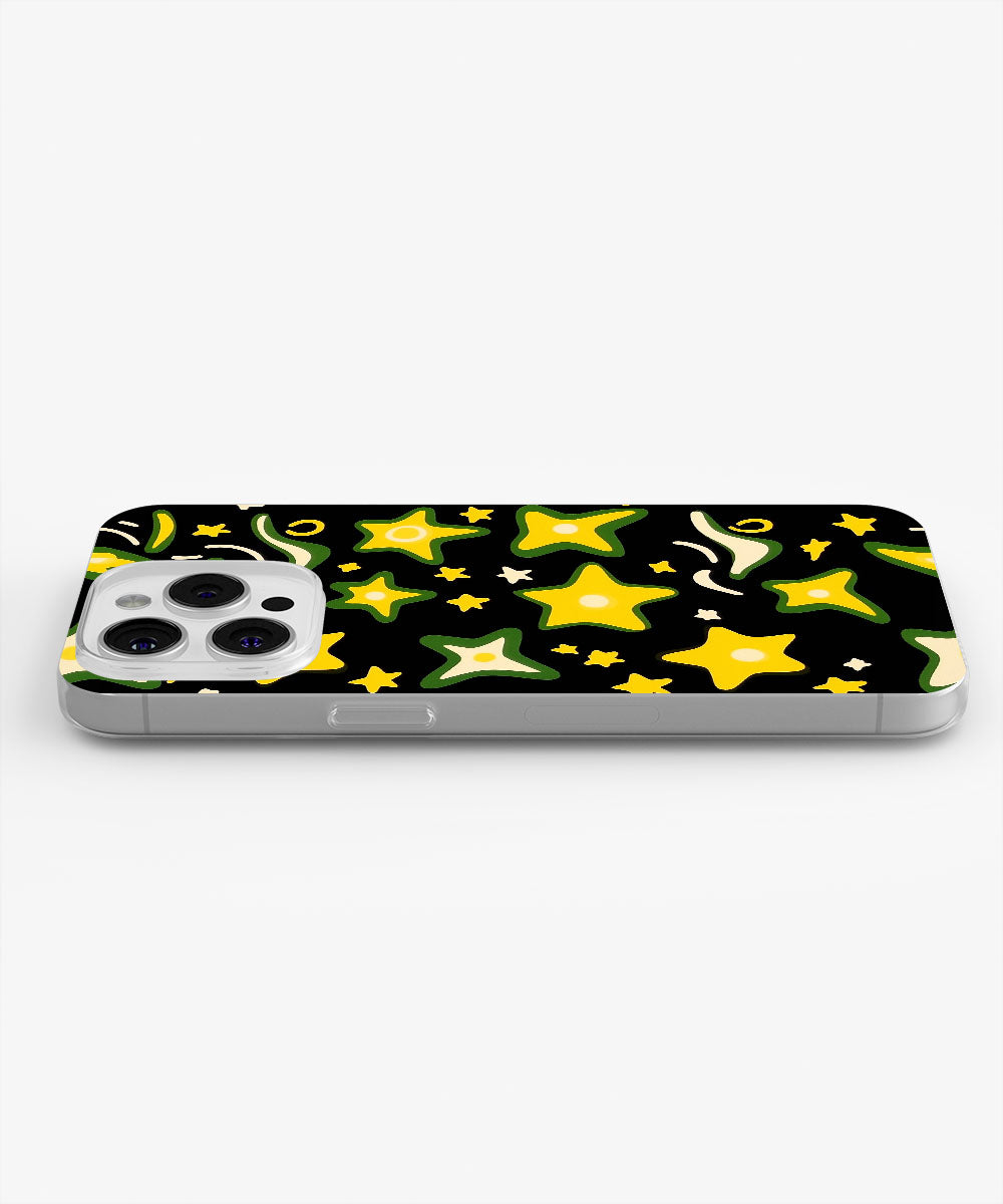 Latest 3rd-Generation Crystal Tough Glossy Stars iPhone Case (MagSafe-Compatible)
