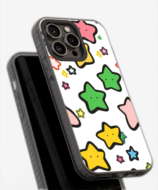 Latest 3rd-Generation Pop Tough Matte Stars iPhone Case (MagSafe-Compatible)