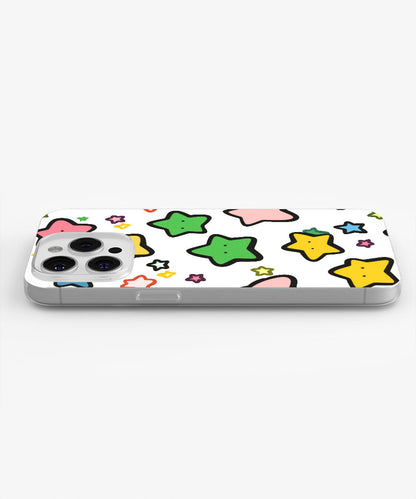 Latest 3rd-Generation Crystal Tough Glossy Stars iPhone Case (MagSafe-Compatible)