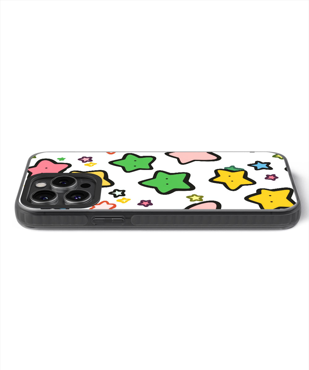 Latest 3rd-Generation Pop Tough Matte Stars iPhone Case (MagSafe-Compatible)