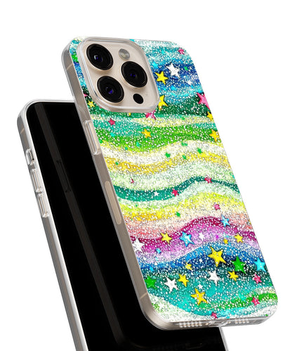 Latest 3rd-Generation Crystal Tough Glossy Stars iPhone Case (MagSafe-Compatible)