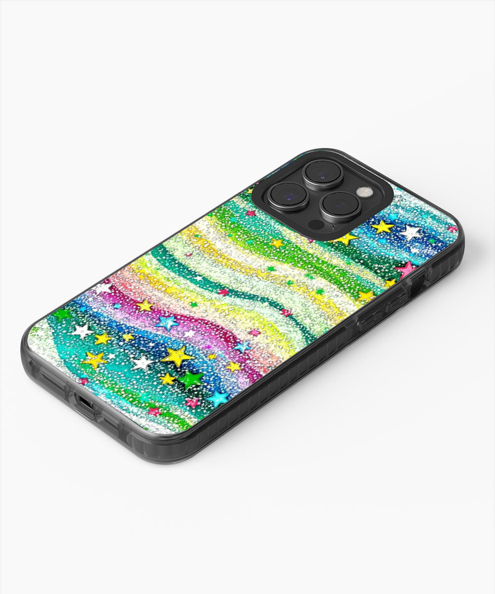 Latest 3rd-Generation Pop Tough Matte Stars iPhone Case (MagSafe-Compatible)