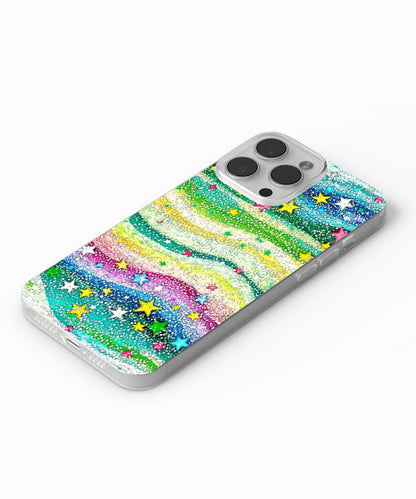 Latest 3rd-Generation Crystal Tough Glossy Stars iPhone Case (MagSafe-Compatible)