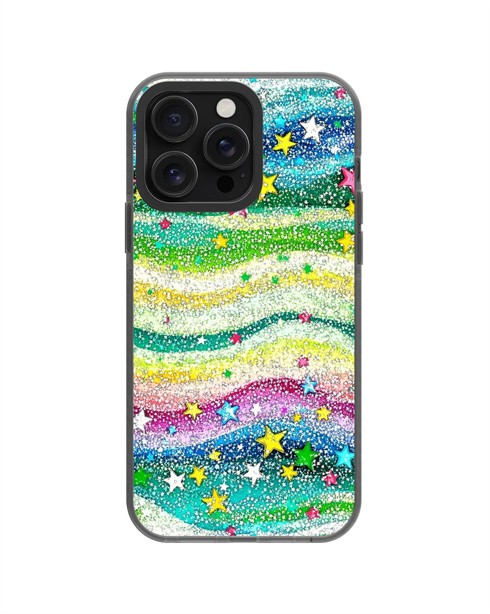 Latest 3rd-Generation Pop Tough Matte Stars iPhone Case (MagSafe-Compatible)
