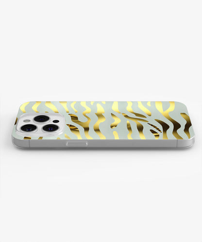 Latest 3rd-Generation Crystal Tough Glossy Tiger Stripes iPhone Case (MagSafe-Compatible)