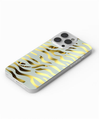 Latest 3rd-Generation Crystal Tough Glossy Tiger Stripes iPhone Case (MagSafe-Compatible)