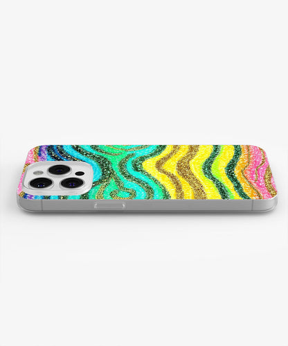 Latest 3rd-Generation Crystal Tough Glossy Tiger Stripes iPhone Case (MagSafe-Compatible)