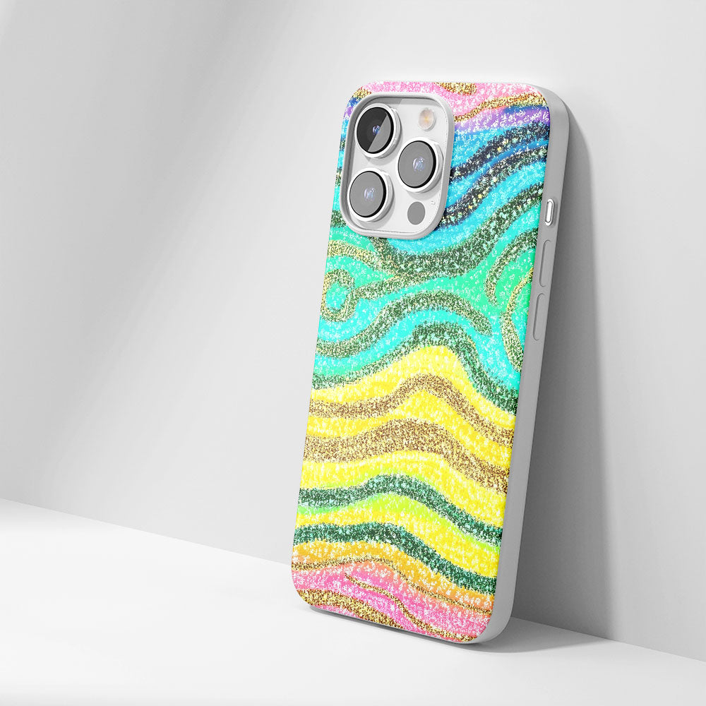 Latest 3rd-Generation Crystal Tough Glossy Tiger Stripes iPhone Case