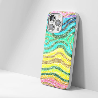 Latest 3rd-Generation Crystal Tough Glossy Tiger Stripes iPhone Case