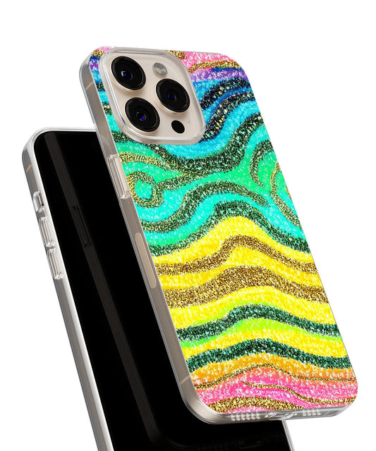 Latest 3rd-Generation Crystal Tough Glossy Tiger Stripes iPhone Case (MagSafe-Compatible)