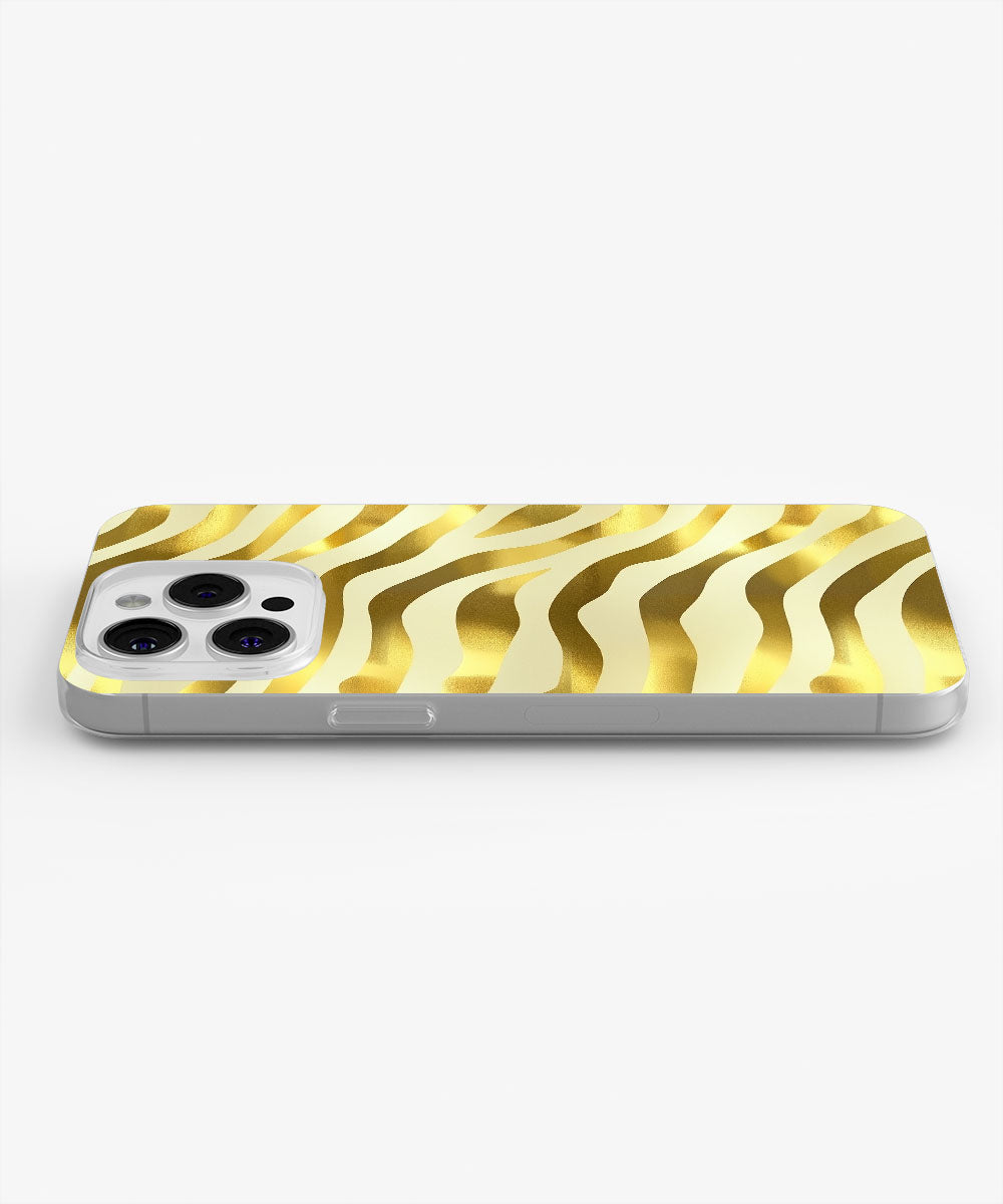 Latest 3rd-Generation Crystal Tough Glossy Tiger Stripes iPhone Case (MagSafe-Compatible)