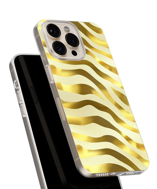 Latest 3rd-Generation Crystal Tough Glossy Tiger Stripes iPhone Case (MagSafe-Compatible)